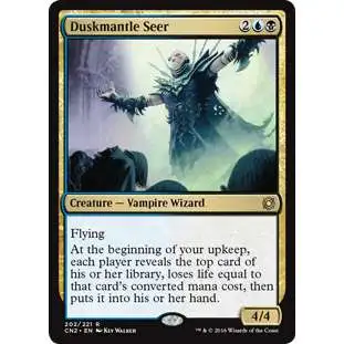 MtG Trading Card Game Conspiracy: Take the Crown Rare Duskmantle Seer #202