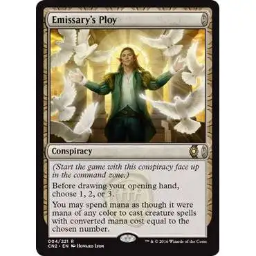 MtG Trading Card Game Conspiracy: Take the Crown Rare Emissary's Ploy #4