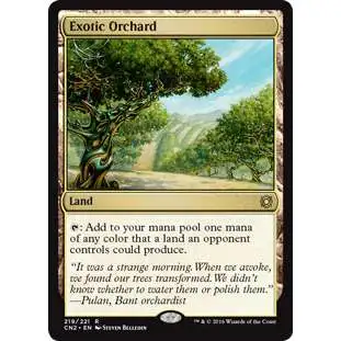 MtG Trading Card Game Conspiracy: Take the Crown Rare Exotic Orchard #219