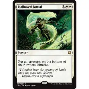 MtG Trading Card Game Conspiracy: Take the Crown Rare Hallowed Burial #91