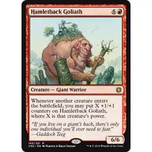 MtG Trading Card Game Conspiracy: Take the Crown Rare Hamletback Goliath #163