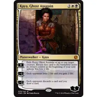 MtG Trading Card Game Conspiracy: Take the Crown Mythic Rare Kaya, Ghost Assassin #75