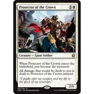 MtG Trading Card Game Conspiracy: Take the Crown Rare Protector of the Crown #21