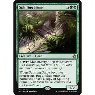 MtG Trading Card Game Conspiracy: Take the Crown Rare Splitting Slime #72