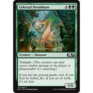 MtG 2019 Core Set Common Colossal Dreadmaw #172