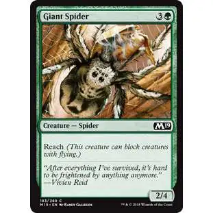 MtG 2019 Core Set Common Giant Spider #183