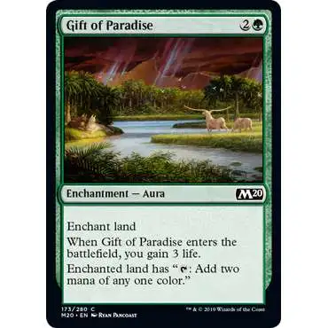 MtG 2020 Core Set Common Gift of Paradise #173