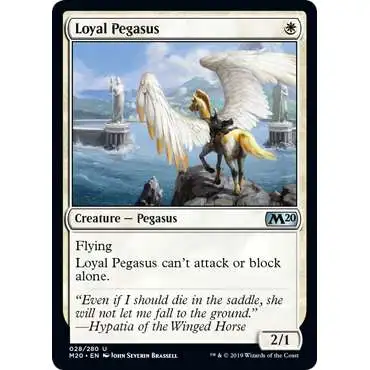 MtG 2020 Core Set Uncommon Loyal Pegasus #28