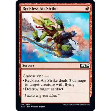 MtG 2020 Core Set Common Reckless Air Strike #154
