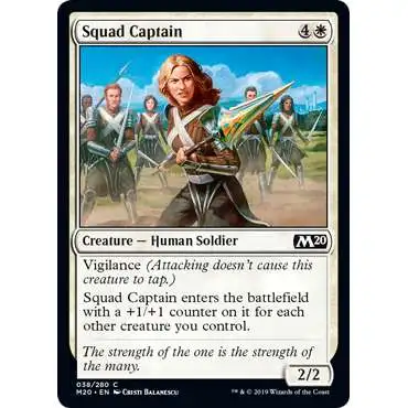 MtG 2020 Core Set Common Squad Captain #38