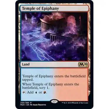 MtG 2020 Core Set Rare Temple of Epiphany #253