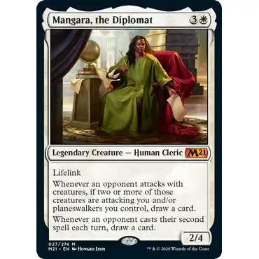 MtG 2021 Core Set Mythic Rare Foil Mangara, the Diplomat #27