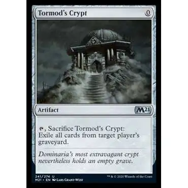MtG 2021 Core Set Uncommon Tormod's Crypt #241