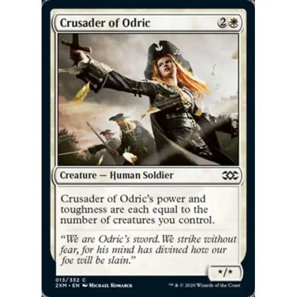 MtG Double Masters Common Crusader of Odric #13