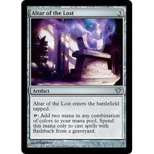 MtG Trading Card Game Dark Ascension Uncommon Altar of the Lost #144