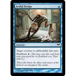 MtG Trading Card Game Dark Ascension Common Artful Dodge #27