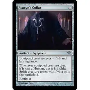 MtG Trading Card Game Dark Ascension Uncommon Avacyn's Collar #145