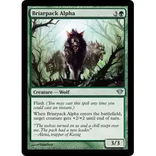 MtG Trading Card Game Dark Ascension Uncommon Briarpack Alpha #108