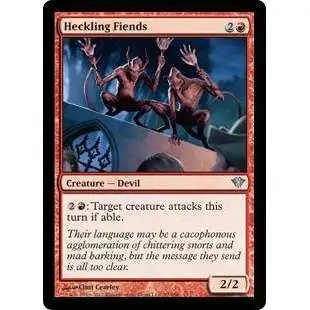 MtG Trading Card Game Dark Ascension Uncommon Heckling Fiends #92