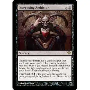 MtG Trading Card Game Dark Ascension Rare Increasing Ambition #69
