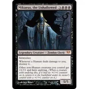 MtG Trading Card Game Dark Ascension Mythic Rare Foil Mikaeus, the Unhallowed #70