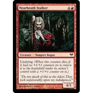 MtG Trading Card Game Dark Ascension Common FOIL Nearheath Stalker #100