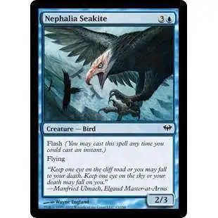 MtG Trading Card Game Dark Ascension Common Nephalia Seakite #43