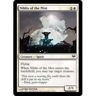 MtG Trading Card Game Dark Ascension Common Niblis of the Mist #15