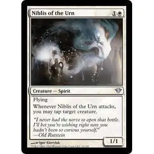 MtG Trading Card Game Dark Ascension Uncommon Niblis of the Urn #16