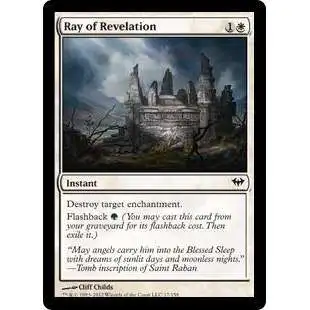 MtG Trading Card Game Dark Ascension Common Ray of Revelation #17
