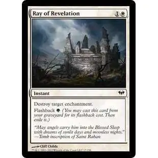 MtG Trading Card Game Dark Ascension Common FOIL Ray of Revelation #17