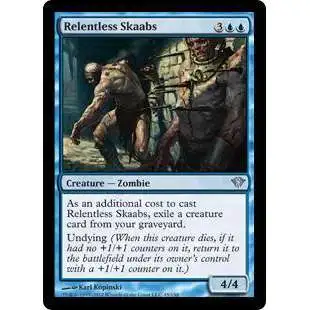 MtG Trading Card Game Dark Ascension Uncommon Relentless Skaabs #45