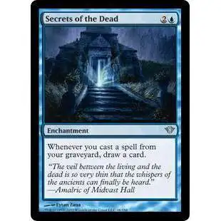 MtG Trading Card Game Dark Ascension Uncommon Secrets of the Dead #48