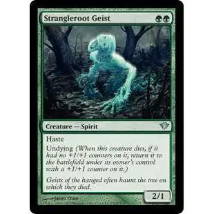 MtG Trading Card Game Dark Ascension Uncommon Strangleroot Geist #127