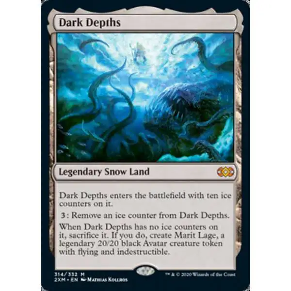 MtG Double Masters Mythic Rare Dark Depths #314