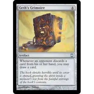 MtG Darksteel Uncommon FOIL Geth's Grimoire #123