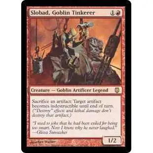 MtG MtG Darksteel Rare Slobad, Goblin Tinkerer #69