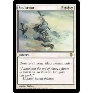 MtG Darksteel Rare Soulscour #14 [Lightly Played]