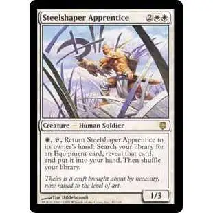 MtG Darksteel Rare Steelshaper Apprentice #15 [Lightly Played]