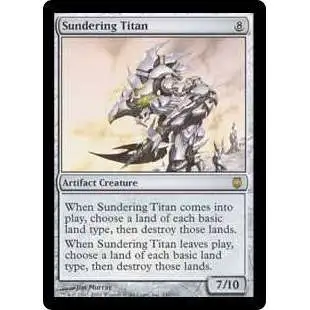 MtG MtG Darksteel Rare Sundering Titan #146