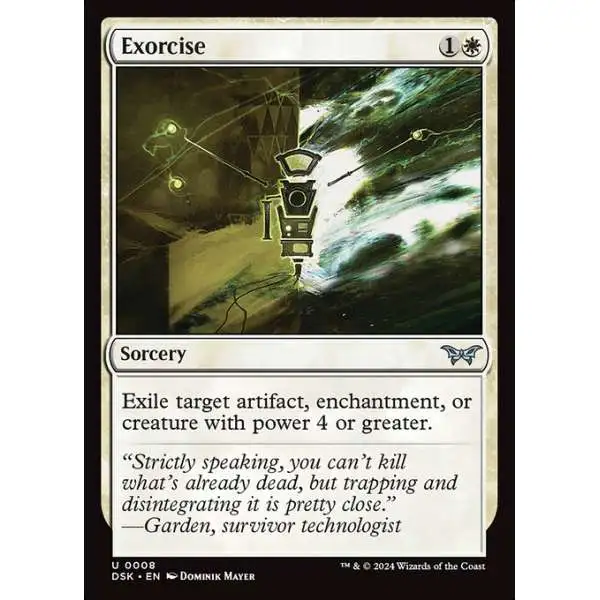 MtG Duskmourn: House of Horror Uncommon Exorcise #8