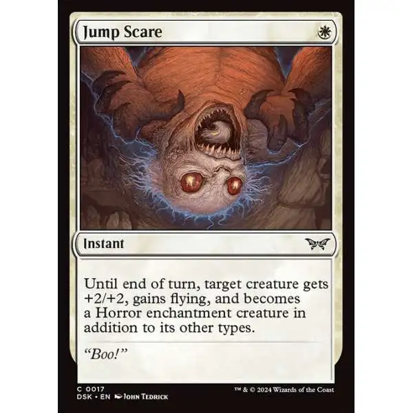 MtG Duskmourn: House of Horror Common FOIL Jump Scare #17
