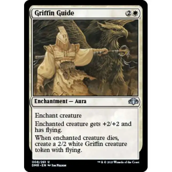 MtG Dominaria Remastered Uncommon FOIL Griffin Guide #8