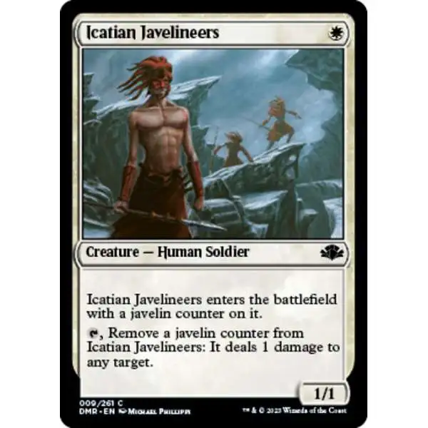 MtG Dominaria Remastered Common FOIL Icatian Javelineers #9