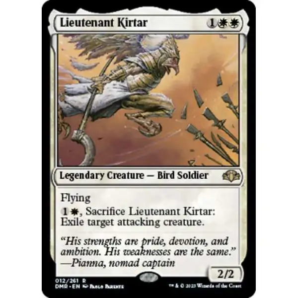 MtG Dominaria Remastered Rare FOIL Lieutenant Kirtar #12