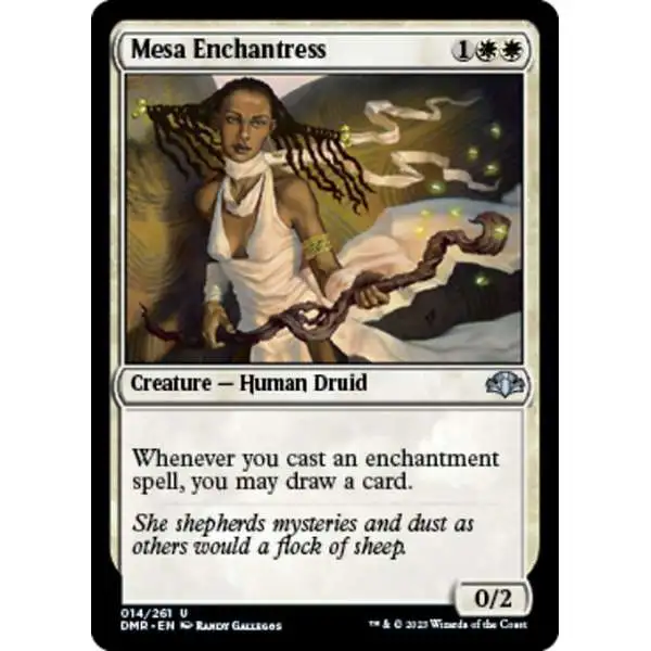 MtG Dominaria Remastered Uncommon FOIL Mesa Enchantress #14