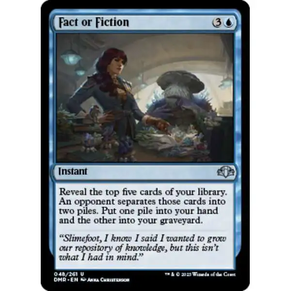 MtG Dominaria Remastered Uncommon Fact or Fiction #48
