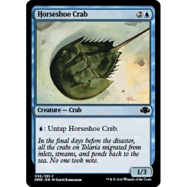 MtG Dominaria Remastered Common Horseshoe Crab #55