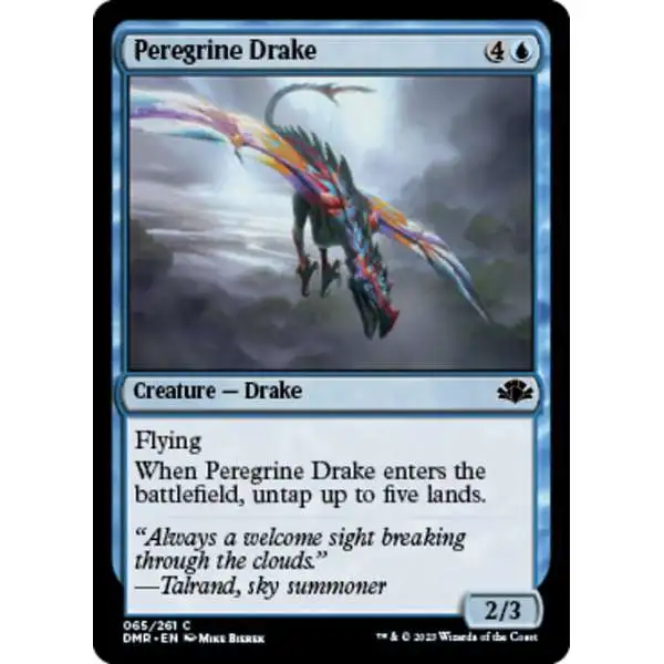 MtG Dominaria Remastered Common Peregrine Drake #65