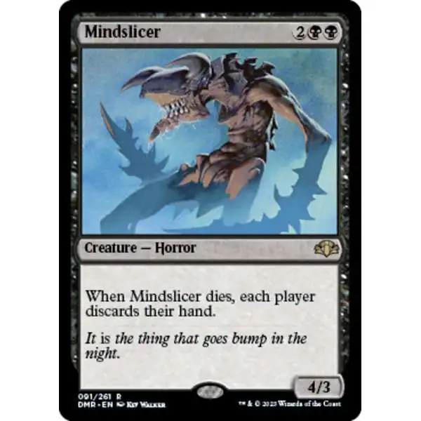 MtG Dominaria Remastered Rare Mindslicer #91